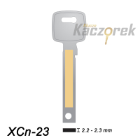 X-Key 002 - klucz surowy - XCn-23